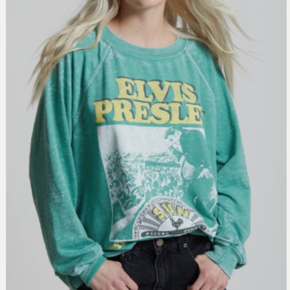 Recycled Karma Tops Recycled Karma Elvis Presley Sun Records